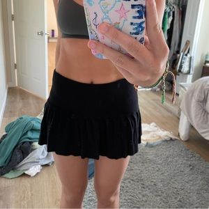 High waisted Mini skirt